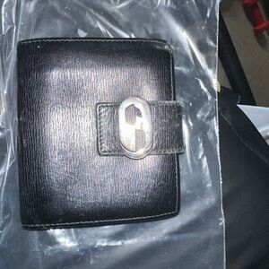 Vintage Gucci Tom Ford GG Black Leather Bifold Wallet